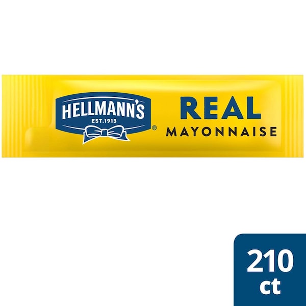 Hellmanns Portion Control Stick Pack Real Mayonnaise .38 fl. oz., PK210 84135165 - main